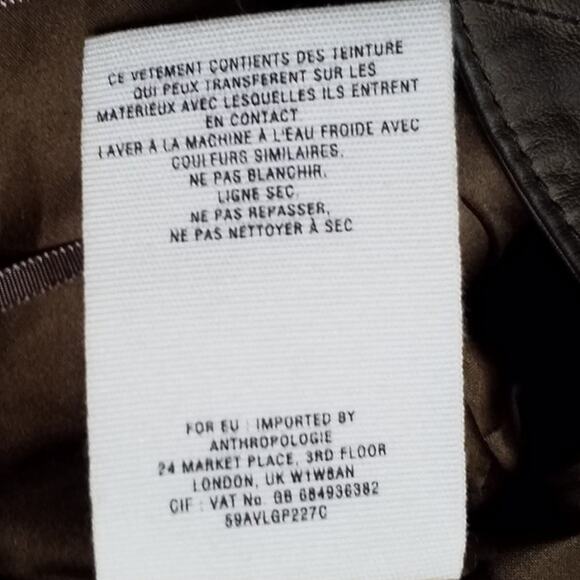 Pilcro and the Letterpress Anthropologie Womens 30 Quilted Vegan Leather Shorts - Picture 5 of 11